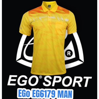 EGO SPORT EG6179 เสื้อโปโลชายแขนสั้นผ้า: ไมโครอีซี่คูล สีเพิ่ม เหลือง แดง