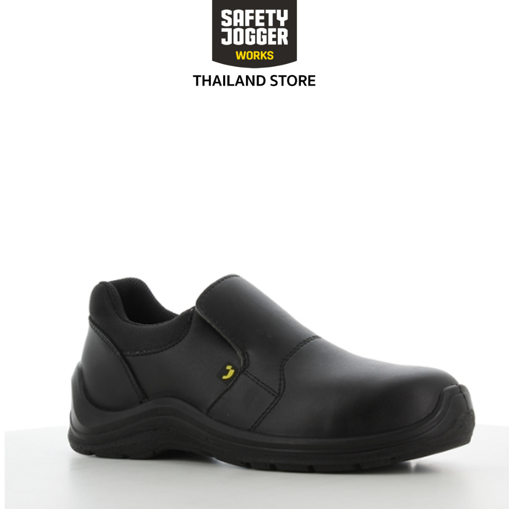 [ ลิขสิทธิ์แท้พร้อมส่ง ] Safety Jogger รุ่น DOLCE S3 รองเท้าเซฟตี้หุ้มส้น หัวเหล็ก สีดำ