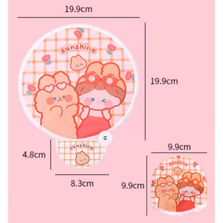 🇹🇭พร้อมส่ง✨ พัดพับได้ พัดพกพา พัดลายน่ารักๆ มีให้เลือกมากมายกว่า 20 แบบ