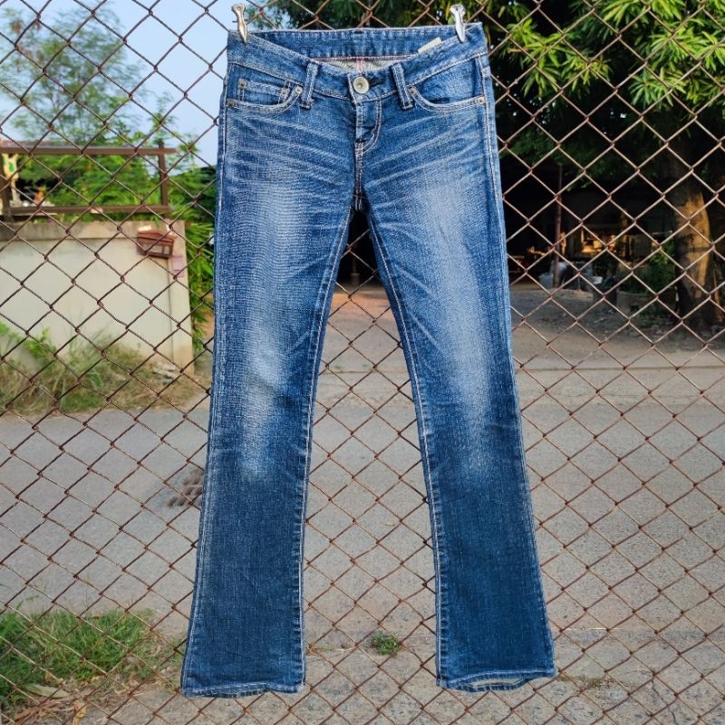 กางเกงยีนส์วินเทจ Moussy Bootcut Flare Jeans