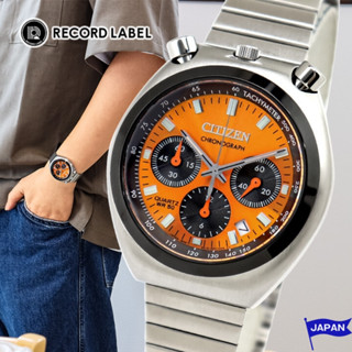 [ส่งตรงจากประเทศญี่ปุ่น] พลเมือง บันทึกฉลาก TSUNO CHRONO ดู CITIZEN RECORD LABEL TSUNO CHRONO watch AN3660-81X