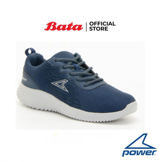 Bata Power Mens Sneakers รองเท้าผ้าใบสนีคเคอร์สำหรับผู้ชาย รุ่น Hondurus สีน้ำเงิน 8189001