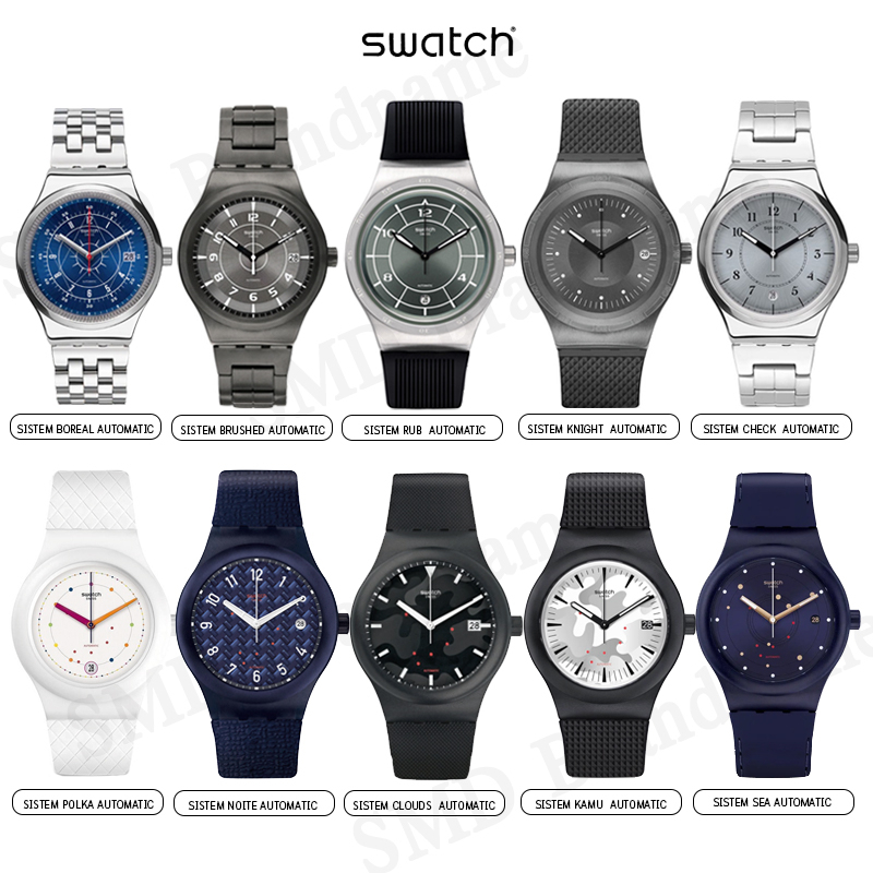 SWATCH รุ่น Automatic นาฬิกาข้อมือชาย/หญิง สินค้าแท้ ประกันศูนย์ไทย