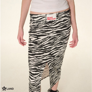 MARDI MERCREDI MIDI SKIRT ZEBRA (MRD31SK0006U08F35)