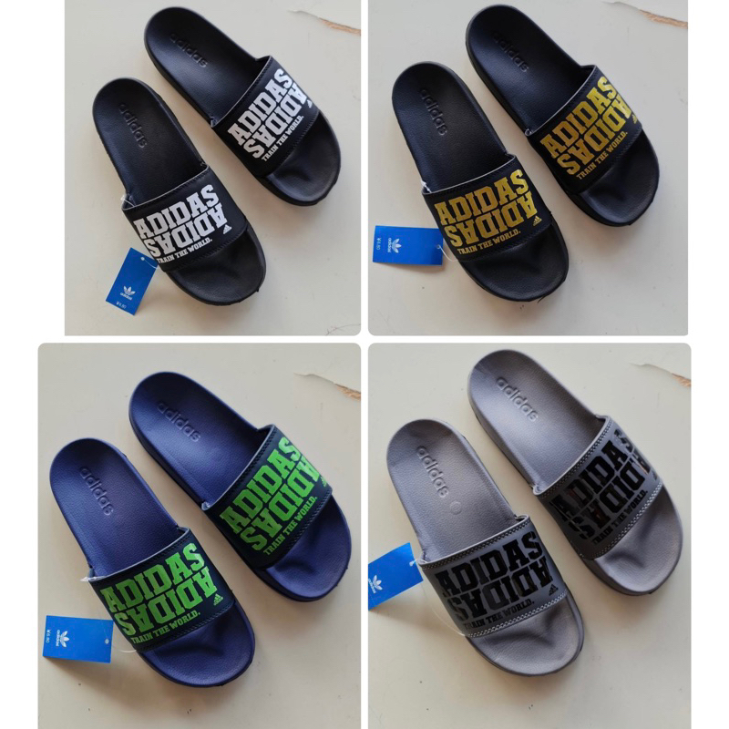 รองเท้าแตะ Adidas แบบสวม รองเท้าแตะผู้ชาย #size 40-45