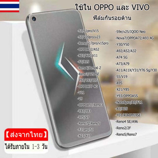 ฟิล์มกระจกเต็มจอแบบด้าน รุ่น Vivo Y02s,Y30 5G,Y20,Y12s,Y31,Y1s,Y30,Y50,Y3s,Y19,Y12a,Y21,Y52 5G,Y33s,Y21T, Y72,Y76 5G