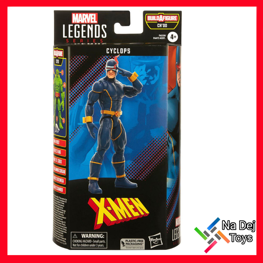 Marvel Legends Cyclops (Ch'od Wave) 6" Figure มาเวล เลเจนด์ส ไซคลอปส์ (โช้ด เวฟ) ขนาด 6 นิ้ว ฟิกเกอร