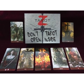 Tarot Z Limited ไพ่ซอมบี้ชุดลิมิเต็ดไพ่แท้ลดราคา ไพ่ยิปซี ไพ่ทาโร่ต์ ไพ่ออราเคิล Tarot Oracle