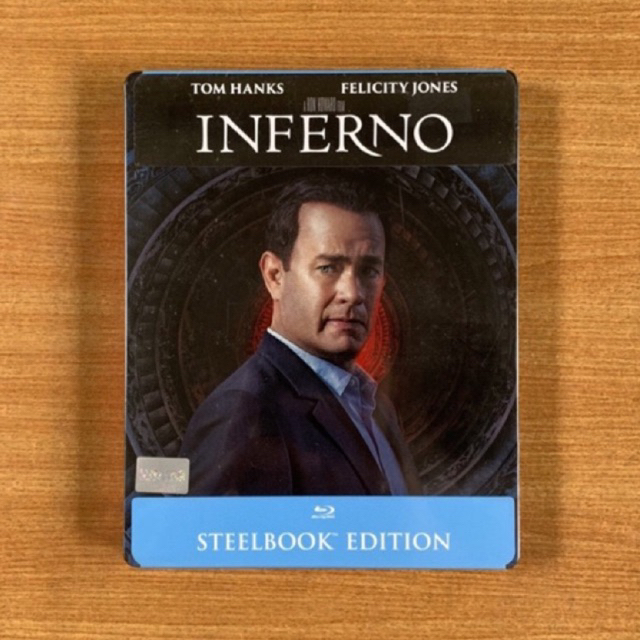 Blu-Ray : Inferno (2016) [บลูเรย์ มือ 1] [Steelbook กล่องเหล็ก] Ron Howard / Tom Hanks หนัง แผ่นแท้ 