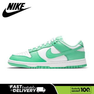 【ของแท้100%💯】Nike Dunk Low Retro Green Glow รองเท้าผ้าใบ รองเท้าวิ่ง รองเท้าคู่รัก