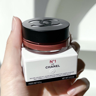 #มือ2 [ปัดซ้ายดูภาพสินค้า] CHANEL N.1 De Chanel Lip And Cheek Balm