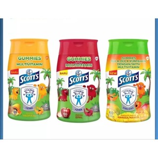 SCOTTS MULTIVITAMIN GUMMIES (60S×4bottles)