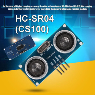 HC-SR04 (US-025) CS100 (3.3V-5V) Ultrasonic Distance Measuring Sensor Module