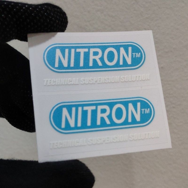 sticker nitron ติดกระบอกโช๊ค