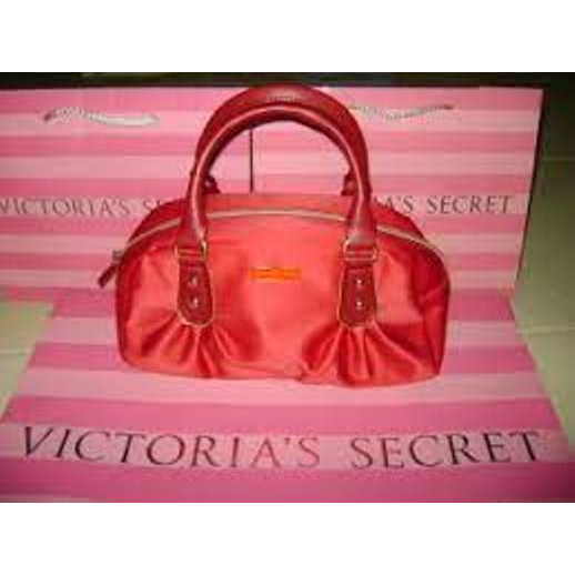 กระเป๋า Victoria's Secret  Bag  สีม่วง , สีแดง  ใหม่แท้  100 % จากอเมริกา