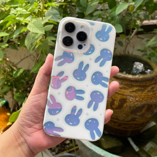 เคสโฮโลแกรมหน้าน้องกระต่าย พร้อมส่ง เคสไอโฟน เคสสำหรับ IPHONE CASE 11-14PROMAX