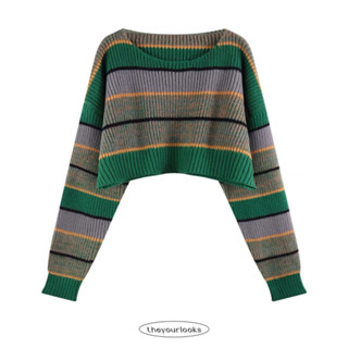Theyourlooks ♡ พร้อมส่ง Christmas tree sweater สเวตเตอร์ ผ้าหนา 🍵🌲 (TYL553)