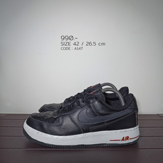 Nike Air Force 1 Technical Stitch Bred 42 / 26.5 cm AF1 มือสองของแท้100% (A147)