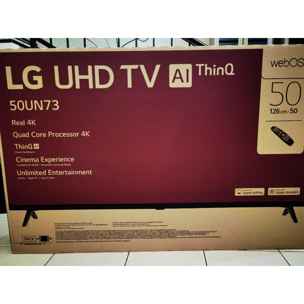 LG 50 นิ้ว Smart 4K TV พร้อมการรับประกัน 2 ปี