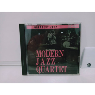 1 CD MUSIC ซีดีเพลงสากลGREATEST JAZZ MODERN JAZZ QUARTET   (K9B31)