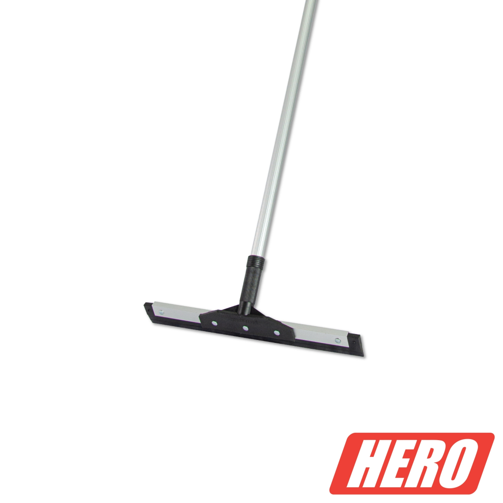 Hero ไม้รีดน้ำ ด้ามอลูมิเนียม กว้าง 16 นิ้ว เปลี่ยนหัวได้ คุณภาพสูง