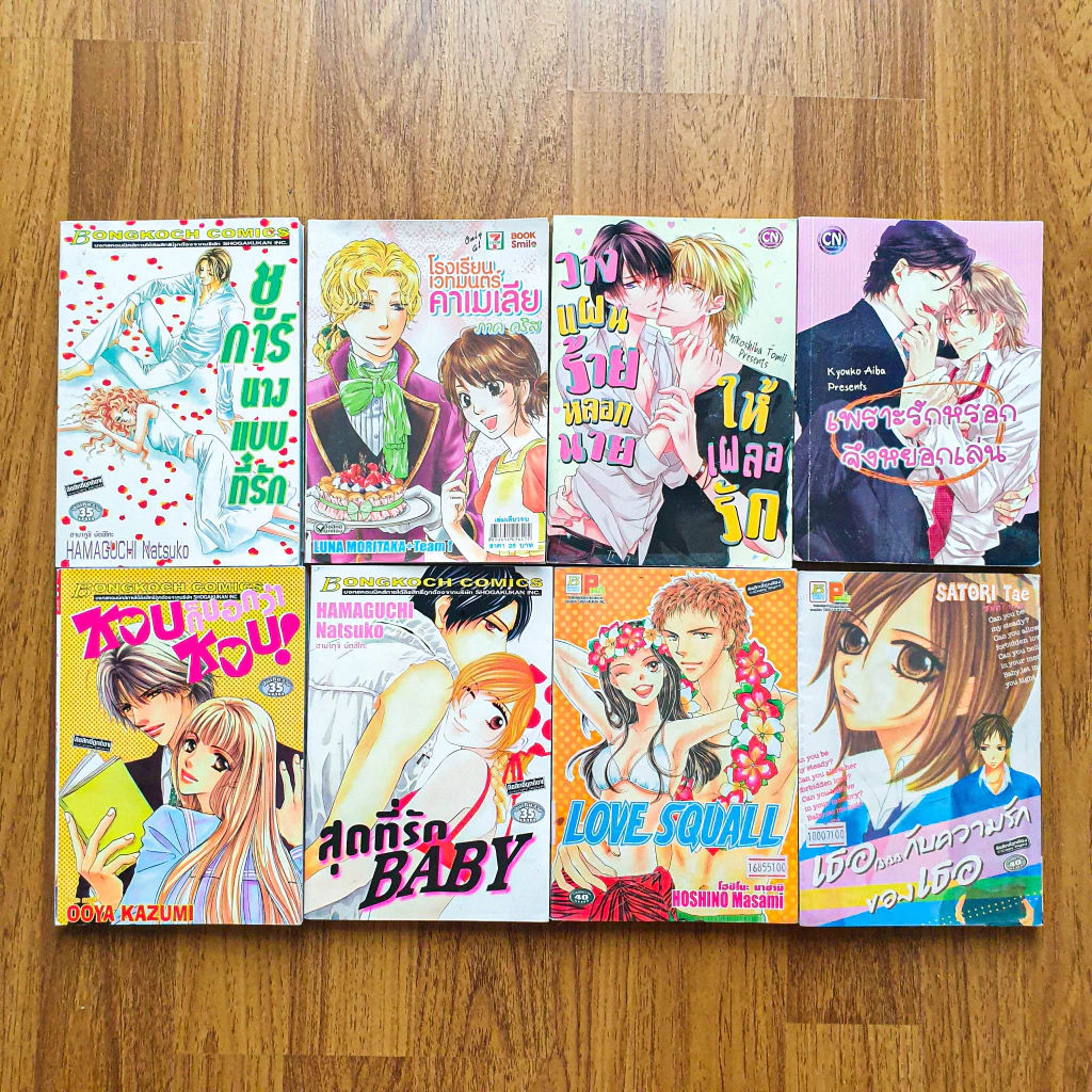 หนังสือการ์ตูน มังงะ การ์ตูนตาหวาน การ์ตูนเก่า การ์ตูนวาย Yaoi