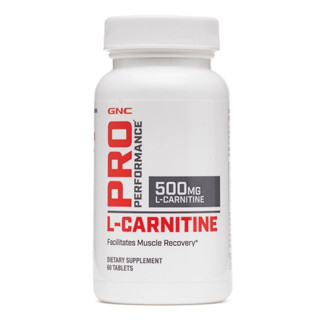 GNC Pro Performance L-Carnitine, 60 Tablets, Supports Muscle Recovery