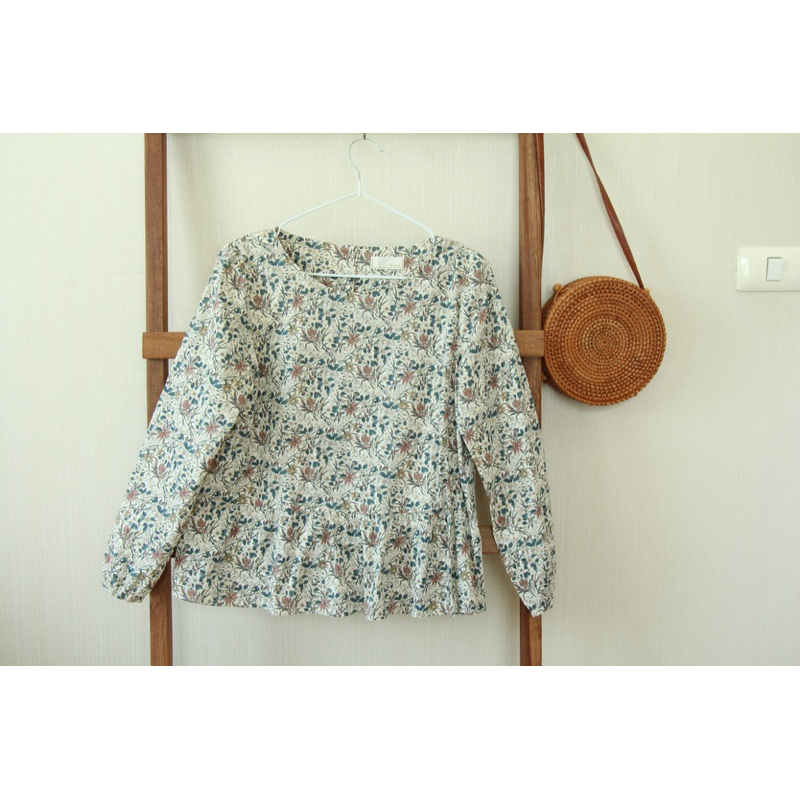 Te chi chi x cotton ลายสวย อก 36 ยาว 22 Code : 476(6)