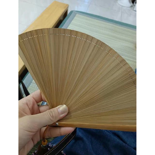 พัดเกอิชา แถมซอง พัดญี่ปุ่น พัด18ซม พัดไม้ไผ่ พัดพับ