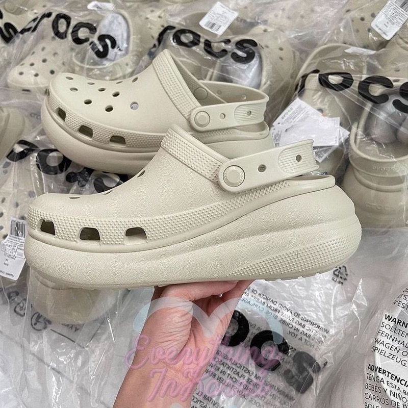 พร้อมส่ง ลดล้างสต๊อค ช้อปเกาหลีทุกคู่!Crocs Crush Clog  ของแท้💯ร้านนี้ไม่ขายของปลอม ปลอมคืนเงิน!