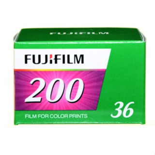 หมดอายุ 02/2025 ฟิล์ม Fuji 200 ISO200 36exp. fuji200 ฟูจิฟิล์ม 200  ฟูจิ200