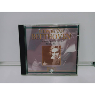 1 CD MUSIC ซีดีเพลงสากล BEETHOVEN  PIANO SONATAS NOS.5,6 &amp; 7  (K9E4)