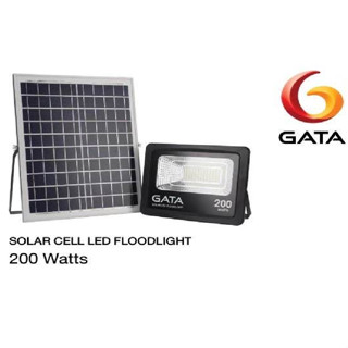 SOLAR CELL LED FLOODLIGHT โคมฟลัดไลท์ LED พลังงานแสงอาทิตย์ รุ่น200W