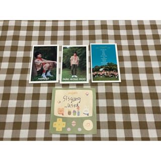 ได้3ใบ treasure summer camp ver.kit การ์ด ฮารุโตะ จองอู