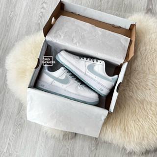 Air Force 1 " White Grey Swoosh " !!