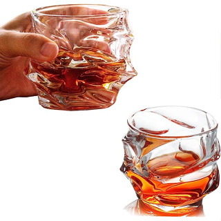 แก้ววิสกี้ whisky glass แก้วเนื้อหนา สุดหรู -มีพร้อมส่ง-