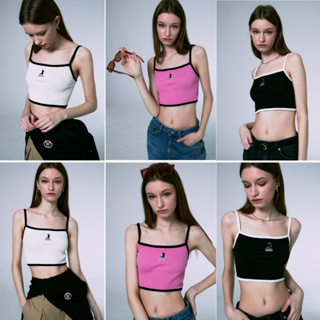 ALAND เสื้อกล้าม Coquet Studio CABLE JACQUARD TUBE TOP Freesize Pink, Black, White