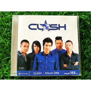 CD (ปั้มแรก ไม่ใช่แผ่นทอง) แผ่นเพลง CLASH แคลช อัลบั้ม ONE (วงแคลช) (เพลง กอด,รับได้ทุกอย่าง)