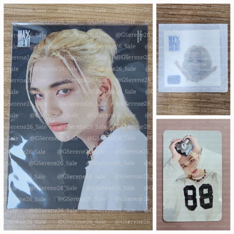 HYUNJIN STRAYKIDS MAXIDENT PHOTOCARD