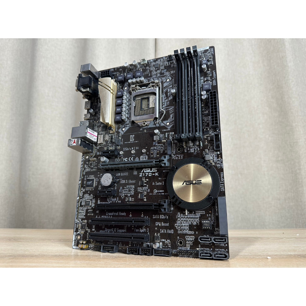 เมนบอร์ด(mainboard) Asus z170-K (socket1151)