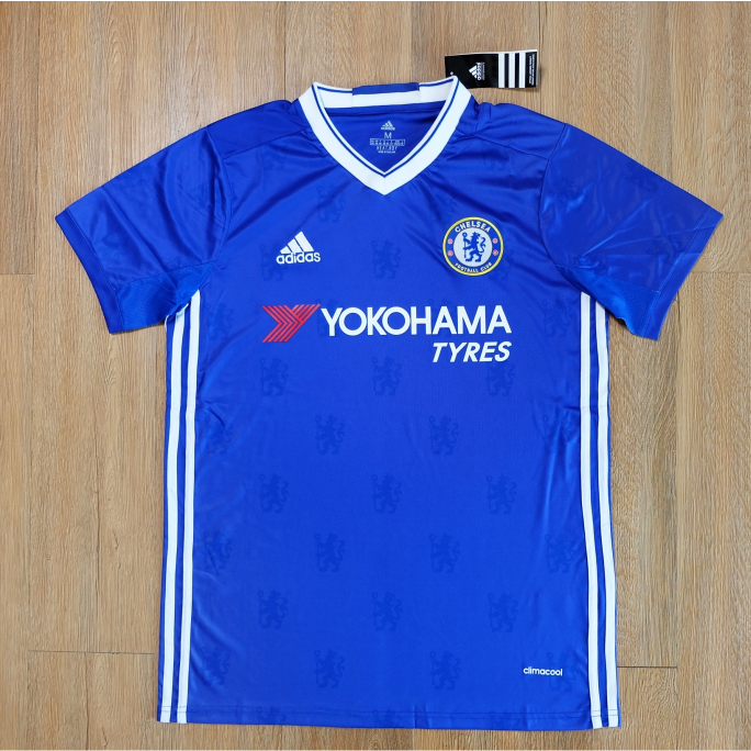 เสื้อบอลย้อนยุค เชลซี ฤดูกาล 2016/17 Chelsea Retro 2016/17 เกรด AAA