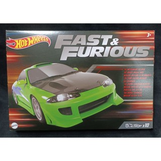 Hotwheels Fast &amp; Furious งานกล่อง10คัน ล้อพลาสติก กล่องสวยครับ