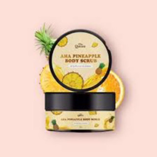 เดอะควีน สครับสับปะรดและเอเอชเอ The Queen AHA Pineapple Body scrub