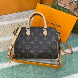 🔥ผ่อนได้🔥LV Speedy Monogram Bag Size 20 cm งาน Original อุปกรณ์ : Full Box Set