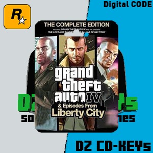 Grand Theft Auto IV:GTA IV Complete Edition Rockstar CD-KEY