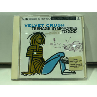 1   CD  MUSIC  ซีดีเพลง    VELVET CRUSH  TEENAGE SYMPHONIES TO GOD    (K5J116)