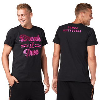 Zumba Break It Free Instructor Tee (เสื้อยืดแขนสั้นออกกำลังกายซุมบ้า)