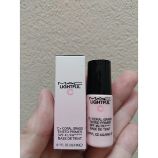 MAC LightFull C Tinted Primer 5Ml. ไพรเมอร์ผิวโกลว์