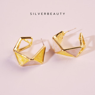 โค้ด SILV45  ลด45.-  Silver beautyต่างหูปีกผีเสื้อแฟชั่นE06705