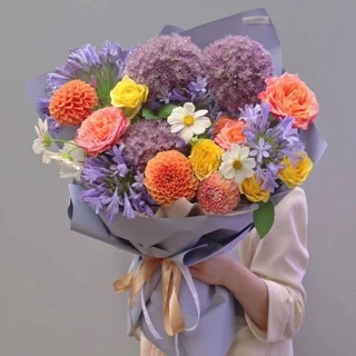 กระดาษห่อดอกไม้กันน้ำ รุ่นเอิร์ทโทนสีเดียว ขนาด58×58cm บรรจุ 20 แผ่น/แพ็ค